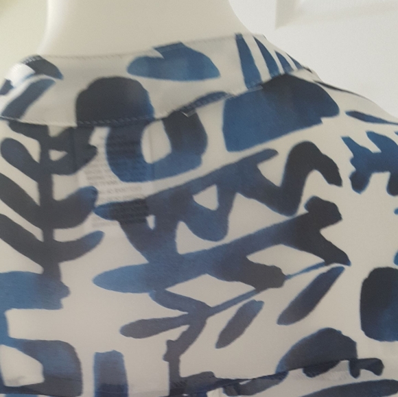 SOLD Sleeveless Top L Blue ASM J Collection NWT - Picture 7 of 8